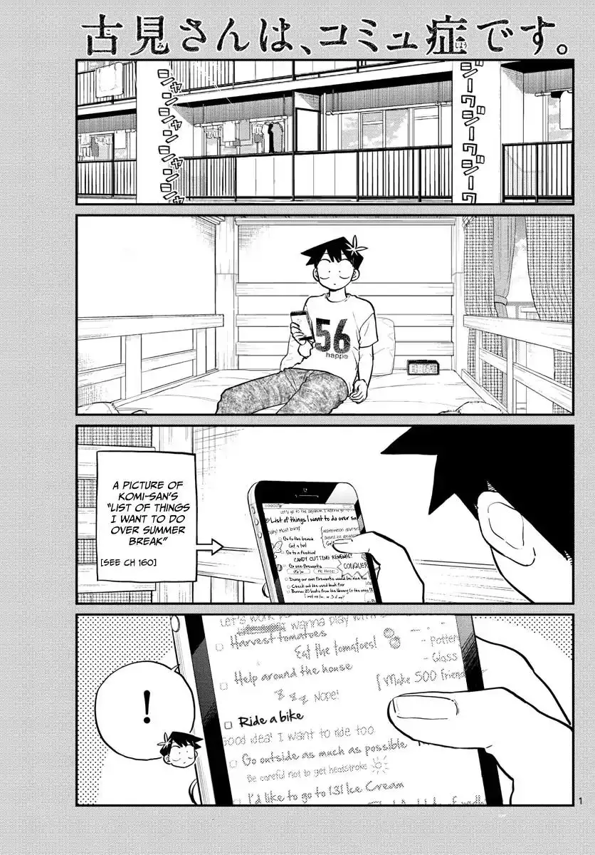 Komi-san wa Komyushou Desu Chapter 187 2